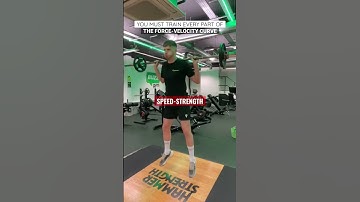 You MUST train every part of the force-velocity curve ✅