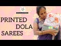 Dola printed sarees latest collection  srivijayalaxmitextiles 