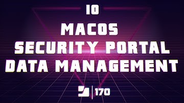 Lesson 10: macOS Security Portal Data Management | Jamf 170 Course