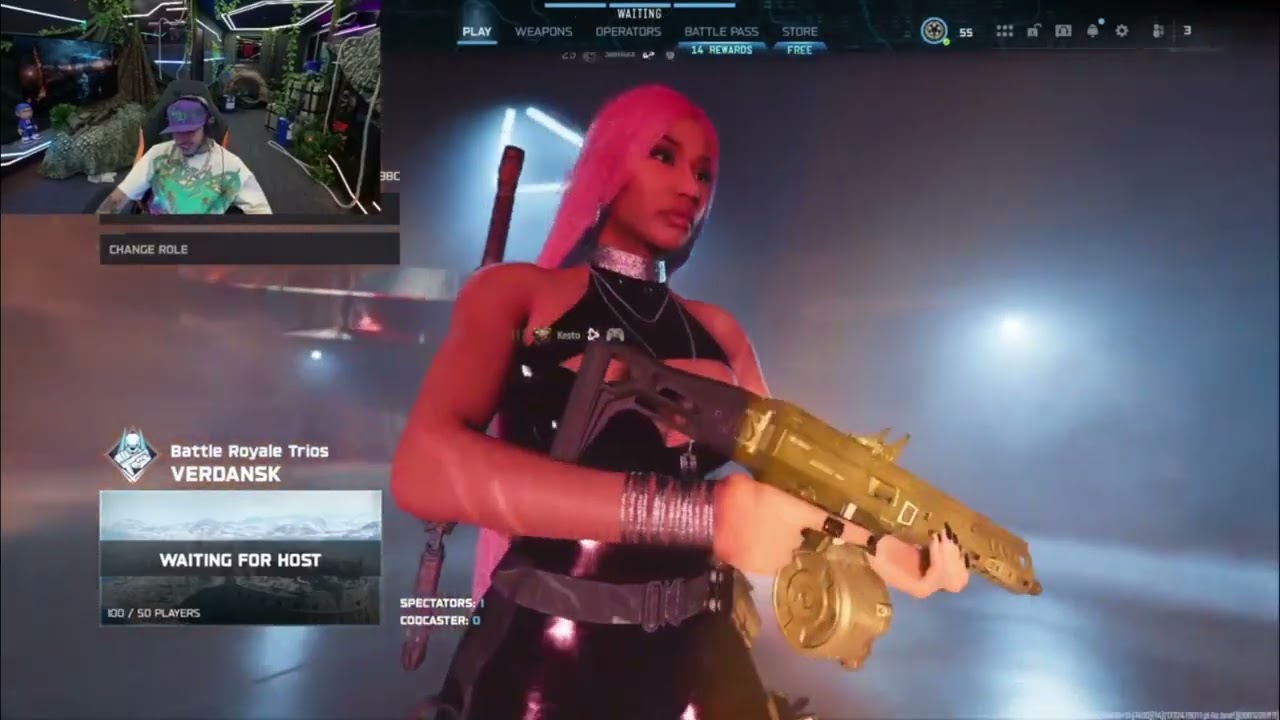 WESTCOO JUGANDO CON SAMULX Y PARCHANDO