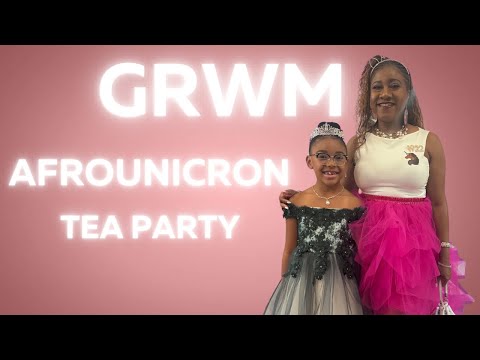 ￼ GRWM for the Afro Unicorn Tea Party | Paige’s Magical Day! 🦄✨☕