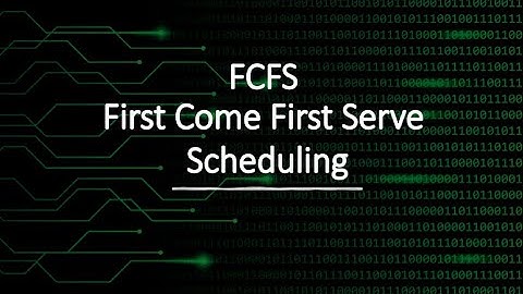 FCFS CPU Scheduling | First Come First Serve Scheduling | OS | Anna University | Engineering | Tamil