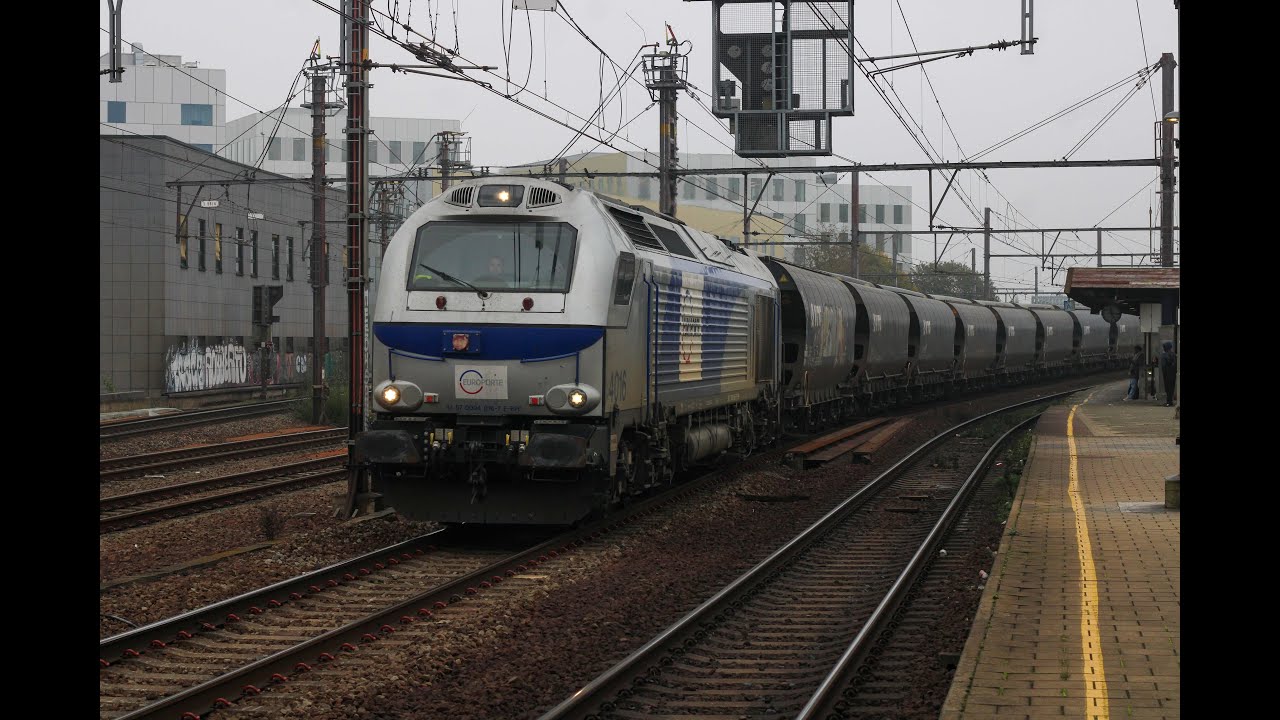 Freight Trains Around Belgium - November 2024