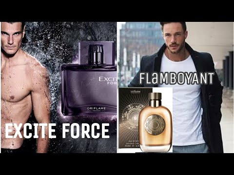 Parfum Oriflame Exite Force dan Oriflame Flamboyant karakter dewasa, fashion dan luxury. 