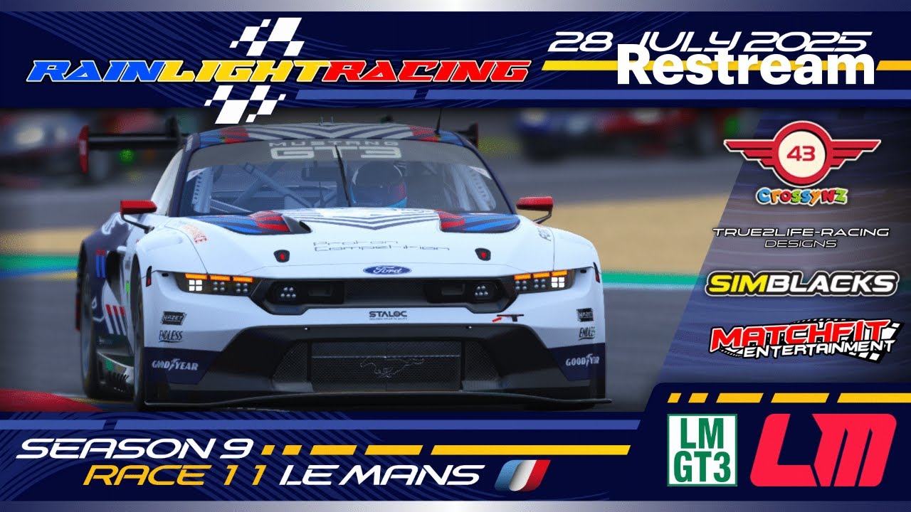 CrossyNZ | Rain Light Racing | Pre-Season 10 | LMU Fun Races