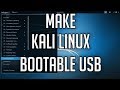 How to Make Kali Linux Bootable  USB
