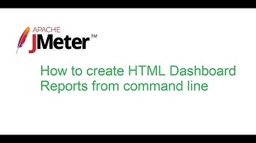 JMeter Beginner Class 16: How to create HTML Dashboard Reports from command line