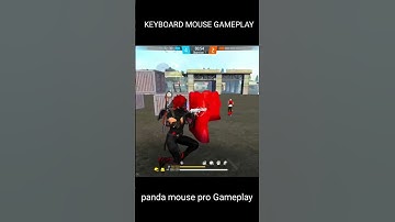 HOW TO PLAY FREE FIRE WITH KEYBOARD AND MOUSE// Panda MOUSE PRO GAMEPLAY//#keyboardandmousetomobile