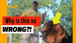 DON'T RUIN a Sawmill Log! SECRET How To TIPS from a PROFESSIONAL! Part 1