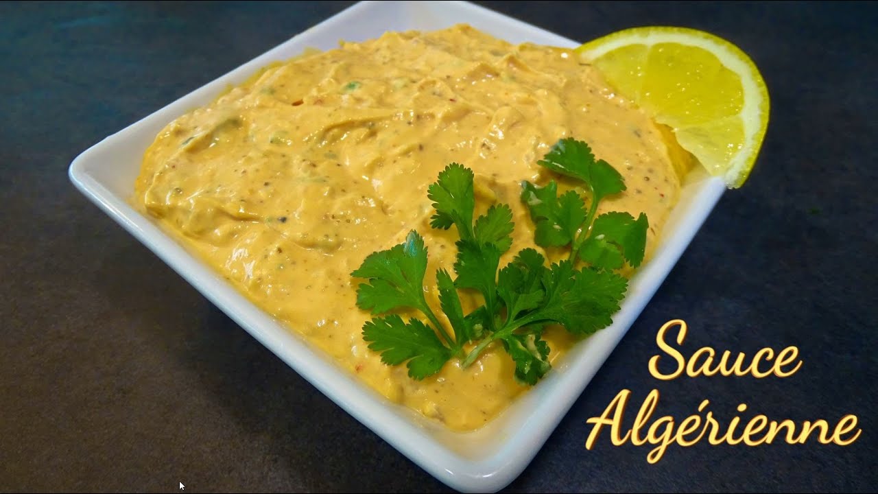 RECETTE DE LA SAUCE ALGERIENNE FACILE 