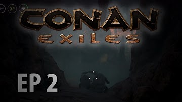 CONAN EXILES | Cave Gators | Ep 2 | Let