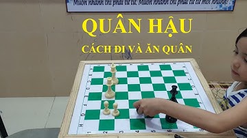 Bài 9 - Cách đi và ăn quân của Quân Hậu - Tự học cờ vua
