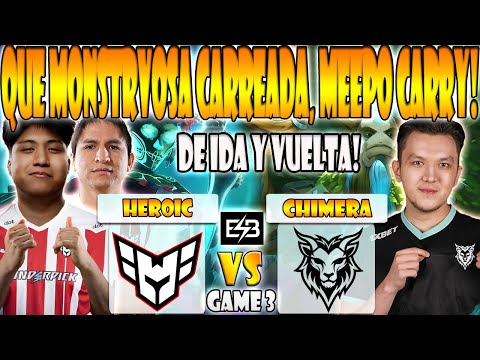 HEROIC VS CHIMERA BO3[GAME 3]WISPER, SCOFIELD VS TA2000, LORENOF - DREAMLEAGUE SEASON 25 - DOTA -ESB
