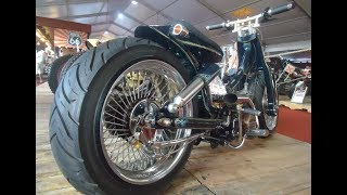 Modifikasi Keren..!! Honda Astrea Grand Custom Choppy Cub Bobber Classic