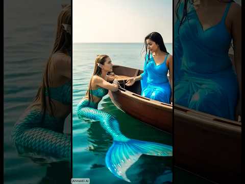 البنت دى مسكوها بسرعه جنود البحر لكن الحورية ساعدتها 