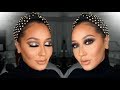 Glitter Holiday Makeup Tutorial | All Things Adrienne