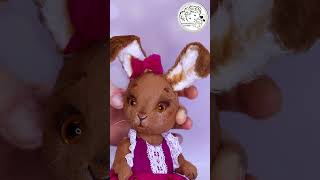 Sew Your Own Teddy Bunny! 🐰 | Easy DIY Stuffed Animal Tutorial | Teddy Bunny Martha #shorts #sewing