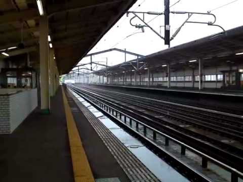 E2系1000番台+E3系0番台　新白河駅通過