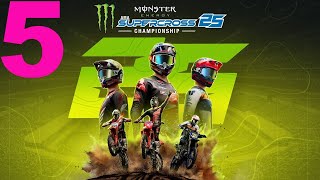 Monster Energy Supercross 25 Modalità Carriera Gameplay ITA Episodio 5 [PS5PRO]
