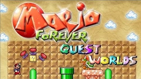 Mario forever quest worlds android version world F1 gameplay