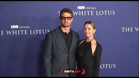 Theo James and Ruth Kearney arrive at HBO's "The W...