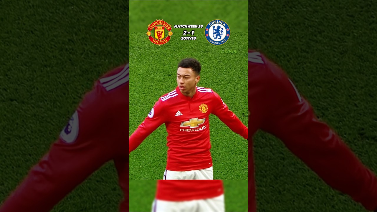 Manchester United Chelsea 2018.🔥