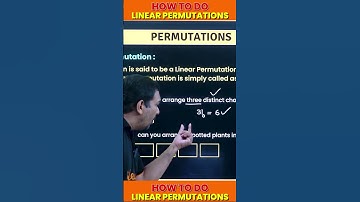 How to Do Permutations -The Easiest Way  #jee #maths #shorts