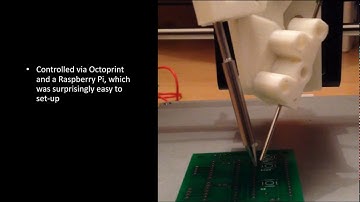 DIY Soldering Robot (Anet A8 Mod) - Sideproject :)