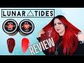 LUNAR TIDES HAIR BLOOD MOON & TRUE LUST Dye | Red hair dye review