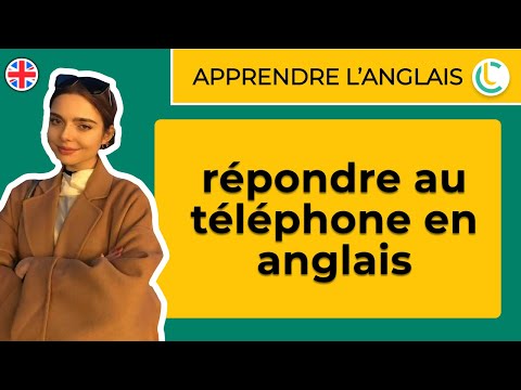☎️ Répondre au téléphone au travail en anglais ? Apprendre l'anglais | Anglais Professionnel