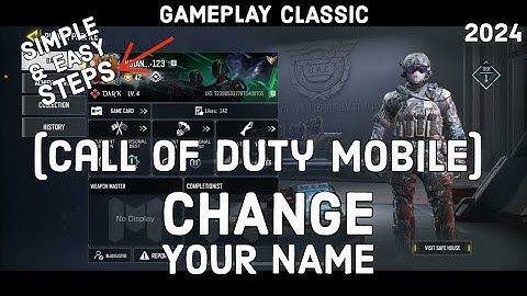 How to Change your Name on Call of Duty Mobile? Edit your Name on COD Mobile