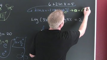 Logarithmic Equations