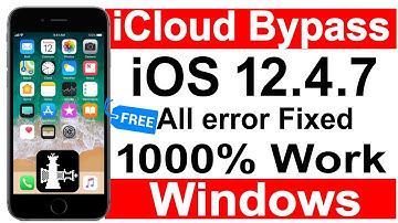 [WINDOWS]✔ iOS 12.4.7 iCloud Bypass Full Free😱 (All Error Fixed) Full Tutorial App Store Fixed