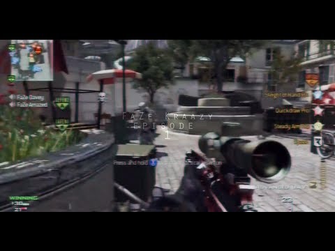 cod sniping sensitivity FaZe Kraazy: Multi CoD Episode #1