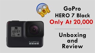 GoPro HERO7 Black  | Unboxing and Review | Only at 20,000Rs  | #justj #justjallinonestudio