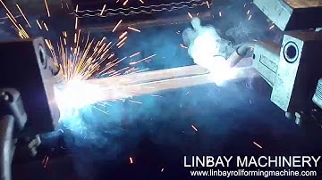 【Step Beam】Linbay-step beam roll forming machine