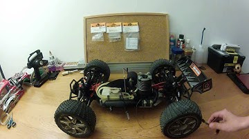 How to fix an R/C PullStart cord that is stuck!