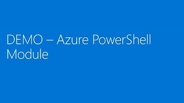 New Zealand 2016 Automating Azure IaaS with PowerShell   Beyond the Azure PowerShell Module