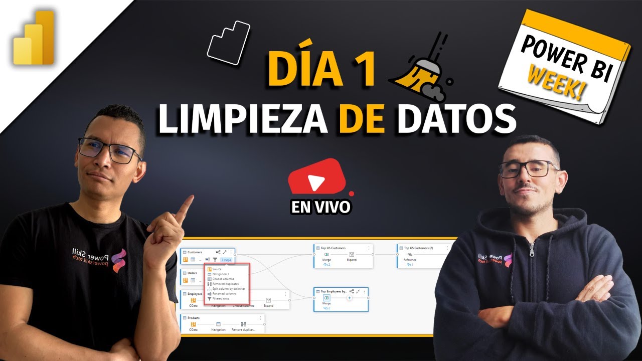 Power BI Week de Marzo 2024 | Primeros Pasos en Limpieza de Datos - YouTube