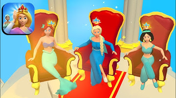 Princess Run 3D 👸🧜‍♀️🧚 BIG UPDATE!! All Levels Gameplay Android,ios PR3D1GP2