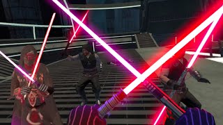 Darth Revan fights Dark Jedi on the StarForge | Blade And Sorcery VR