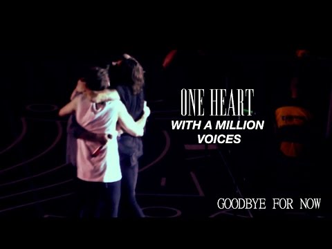 one heart with a million voices - one direction [goodbye for now]