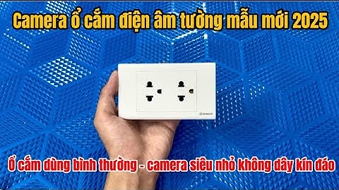 Camera ngụy trang ổ cắm điện âm tường bán chạy nhất hiện nay , camera giấu kín không dây mini 