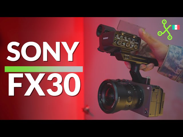 Sony FX30 en Tecnoplanet- Cámara de Cine