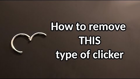 How to Remove a Septum Hoop