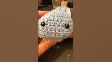 I caught a squirtle #crochet #amigurumi #amigurumicrochet #pokemon #squirtle