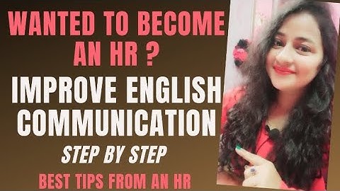 Improve English Communication | Career In HR #communicationskills #hr #careerinhr #readytogetupdate