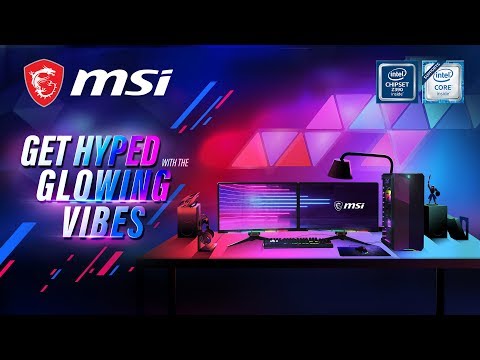 Get Hyped With The Glowing Vibes | Mystic Light RGB Gaming PC | MSI