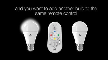 AwoX SmartLIGHT Mesh - How to pair a second bulb with the remote control