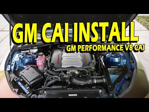 How To: GM Cold Air Intake Install (Camaro LT1 6.2 GMPP INTAKE) – 2016/2017 Camaro SS & 1LE